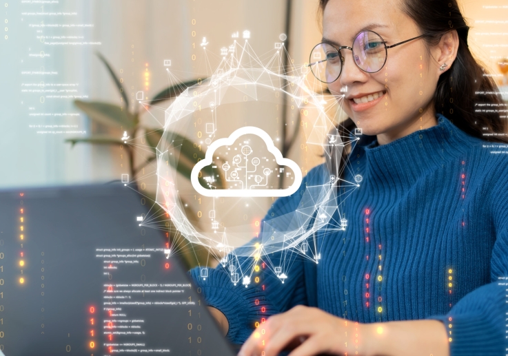 Image-Asian-Woman-Laptop-Cybersecurity